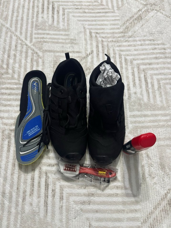 Erkek Siyah Bağcıklı Goth Outdoor Ayakkabı - Görsel 2