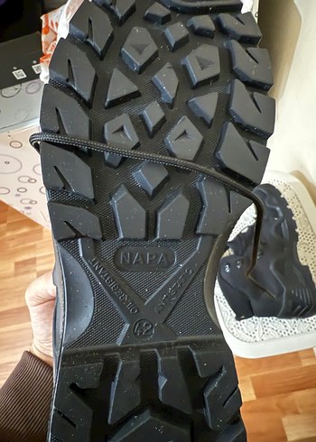 Siyah  Bağcıklı Erkek Spor Bot - Görsel 5