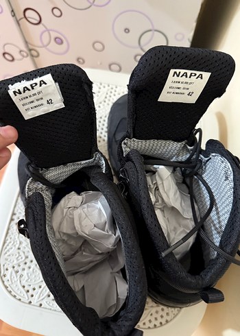 Siyah  Bağcıklı Erkek Spor Bot - Görsel 3