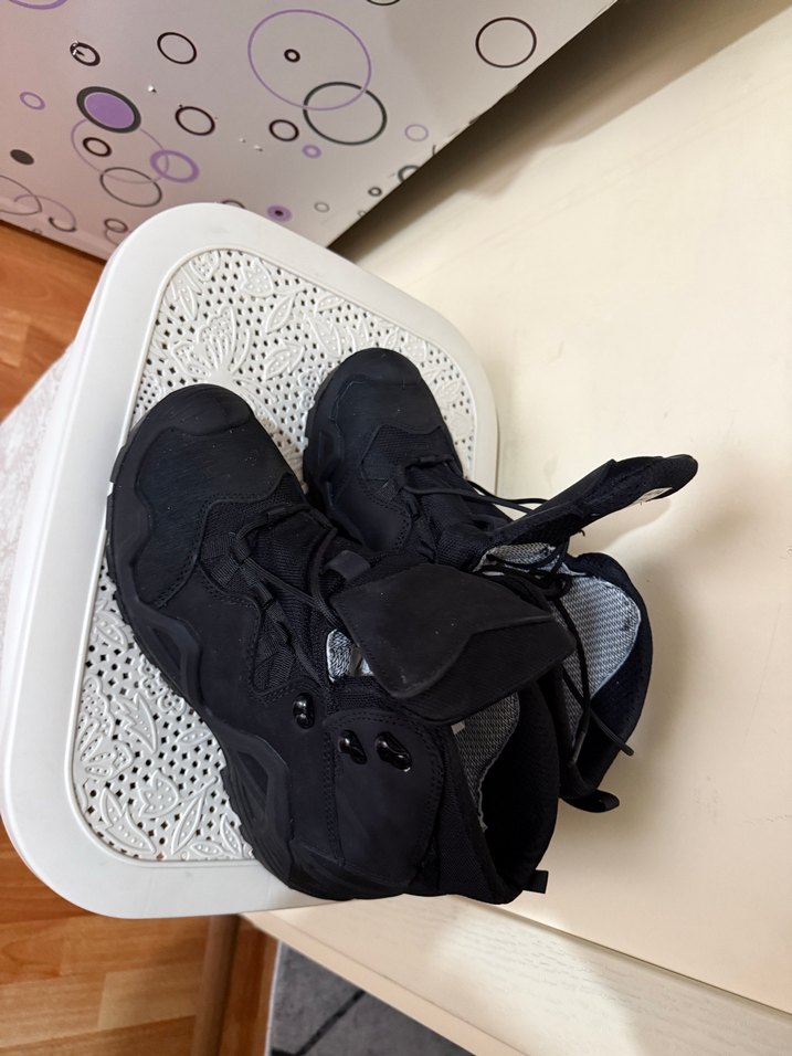 Siyah  Bağcıklı Erkek Spor Bot - Görsel 2