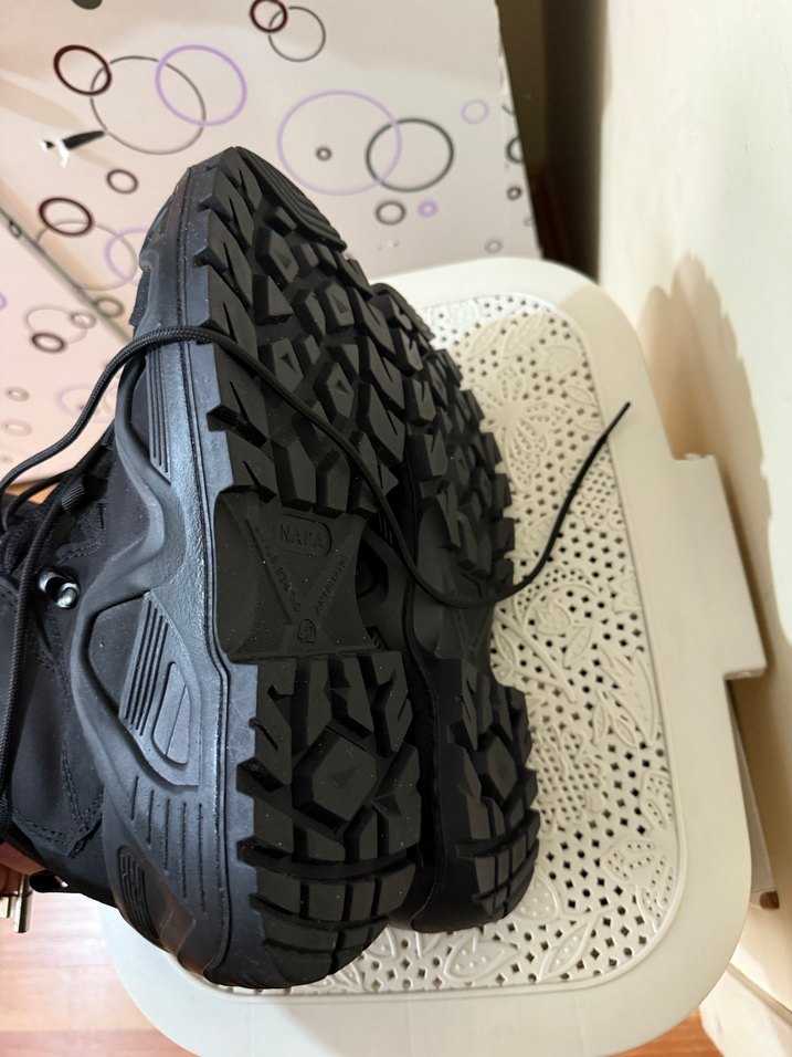 Siyah  Bağcıklı Erkek Spor Bot - Görsel 4