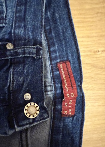 Erkek Lacivert Denim Kot Pantolon - Görsel 2