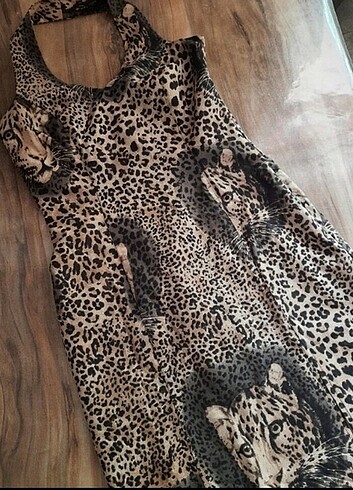 Leopar elbise