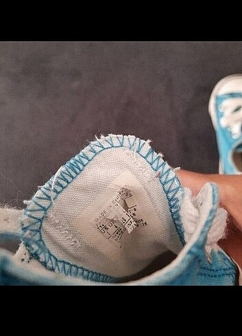 20 Beden mavi Renk Orjinal Converse