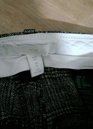36 Beden gri Renk H&m pantolon