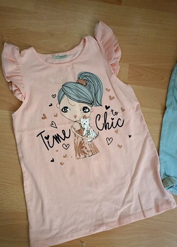 Lcw şort+tişört - Görsel 2