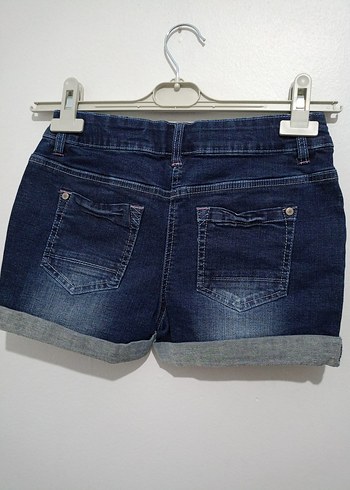 c&a Kemerli Mini Kot Şort - Görsel 3