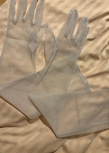 Kadın Tül Eldiven - Görsel 9