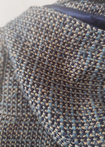 Düğmeli Gri Erkek Çocuk Yün Kaban - Görsel 4