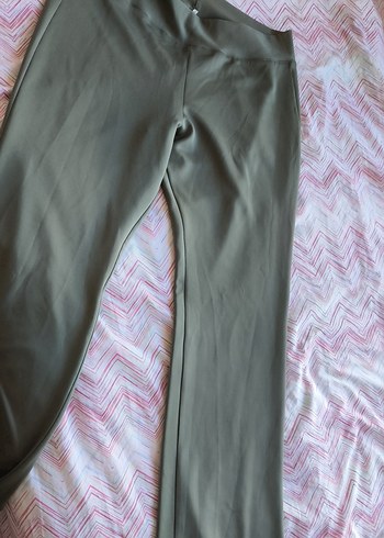 çağla yeşili Hamile Pantolonu, Midi Boy, İspanyol paça - Görsel 3