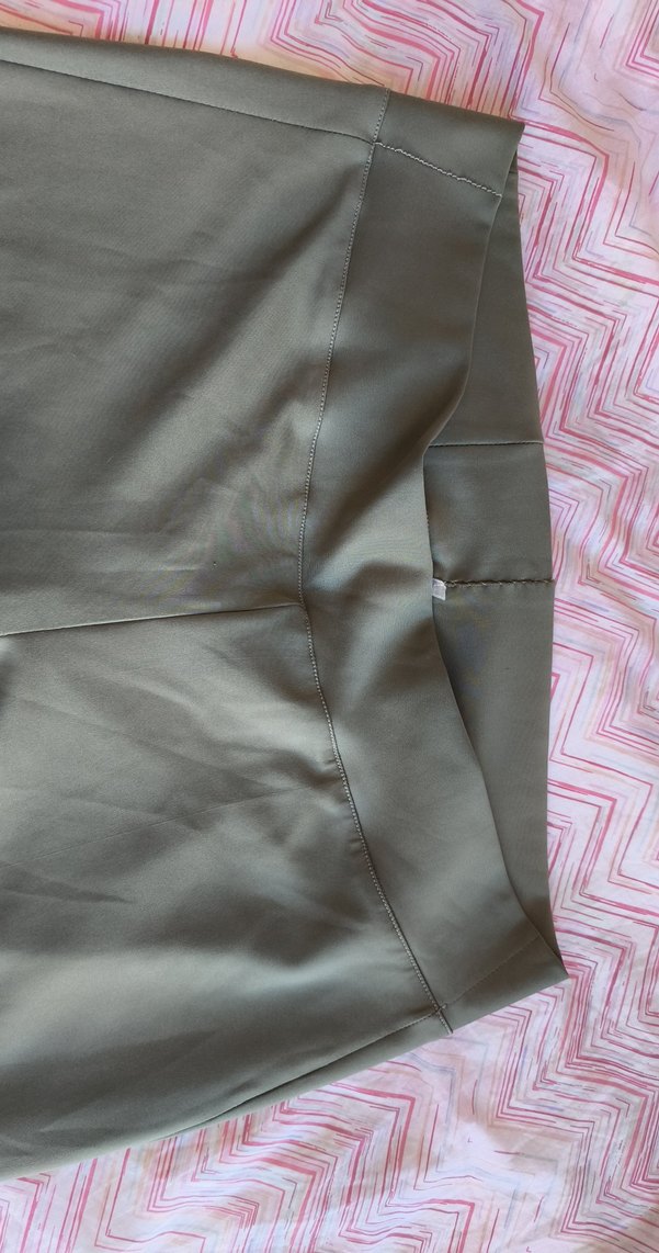 çağla yeşili Hamile Pantolonu, Midi Boy, İspanyol paça - Görsel 2