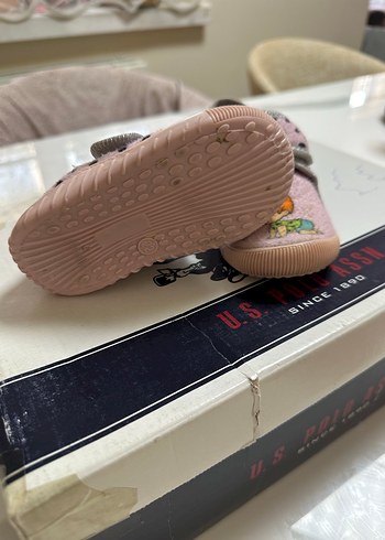 Kız Çocuk Pembe Baskılı Sıcak Terlik - Görsel 3