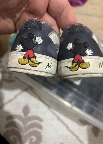 Çocuk Mickey Mouse Baskılı Spor Ayakkabı - Görsel 3