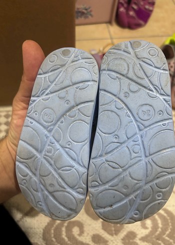 Mavi Elsa ve Anna Baskılı Kız Çocuk Terlik - Görsel 2