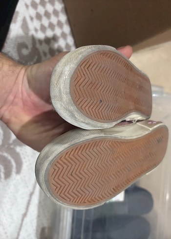 Kız Çocuk Parlak Bağcıksız Spor Ayakkabı - Görsel 3