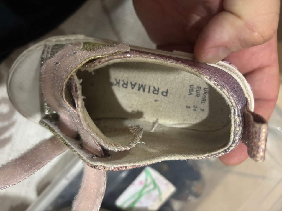 Kız Çocuk Parlak Bağcıksız Spor Ayakkabı - Görsel 2