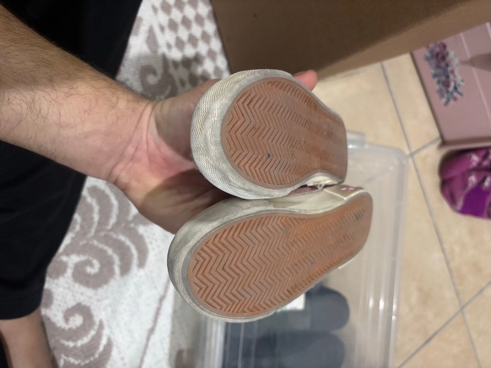 Kız Çocuk Parlak Bağcıksız Spor Ayakkabı - Görsel 3