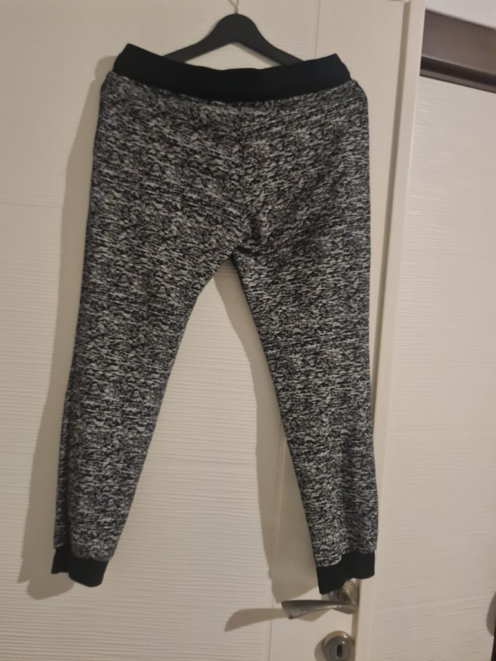 Kadın Gri Kemerli Rahat Eşofman Altı - Görsel 2