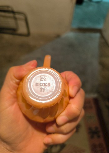 Pastel Bej Fincan  Mexicano  antika ürün 6 'lı fiyatı - Görsel 3