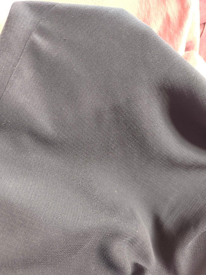 Siyah Uzun V Yaka Kadın Elbise - Görsel 5