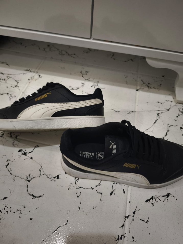 Siyah Erkek Bağcıklı Spor Ayakkabı - Görsel 2