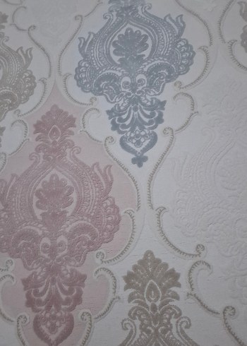 Soyut Desenli Beyaz Halı - Görsel 2