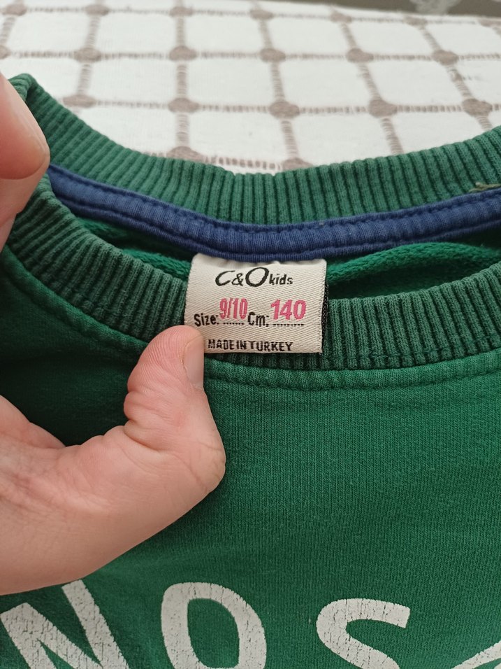 Erkek Çocuk Örgü Desenli Uzun Kollu Kazak - Görsel 3