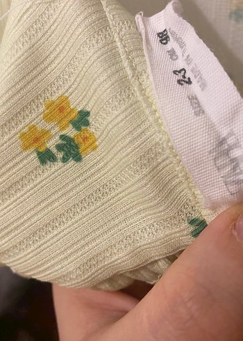 Zara Kız Çocuk Sarı Fırfırlı Elbise - Görsel 3