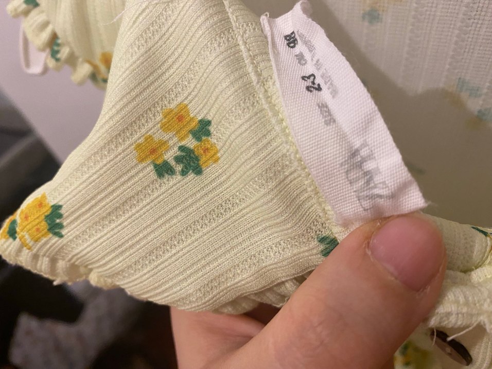 Zara Kız Çocuk Sarı Fırfırlı Elbise - Görsel 3