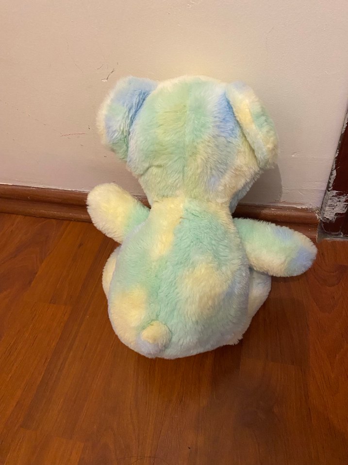 Pastel Renkli Peluş Ayıcık Oyuncak - Görsel 2