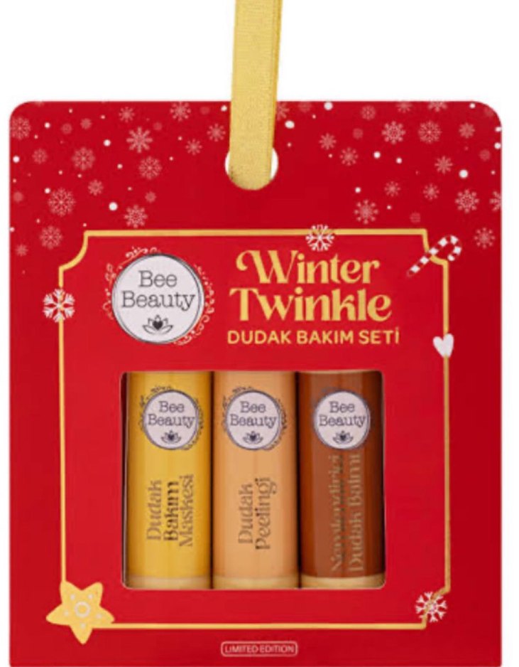 Bee Beauty Dudak Bakım Seti New Year - Görsel 3