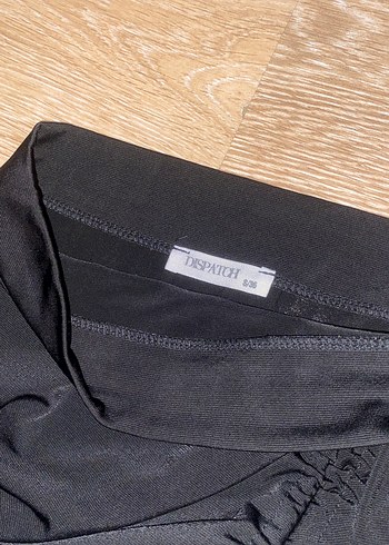 Siyah Drapeli Midi Kadın Etek - Görsel 4