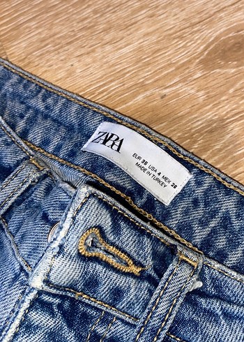 Kadın Mavi Denim Regular Fit Jean - Görsel 4
