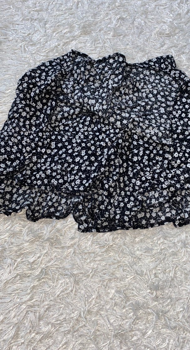 Çiçek Desenli Şort Etek - Görsel 2