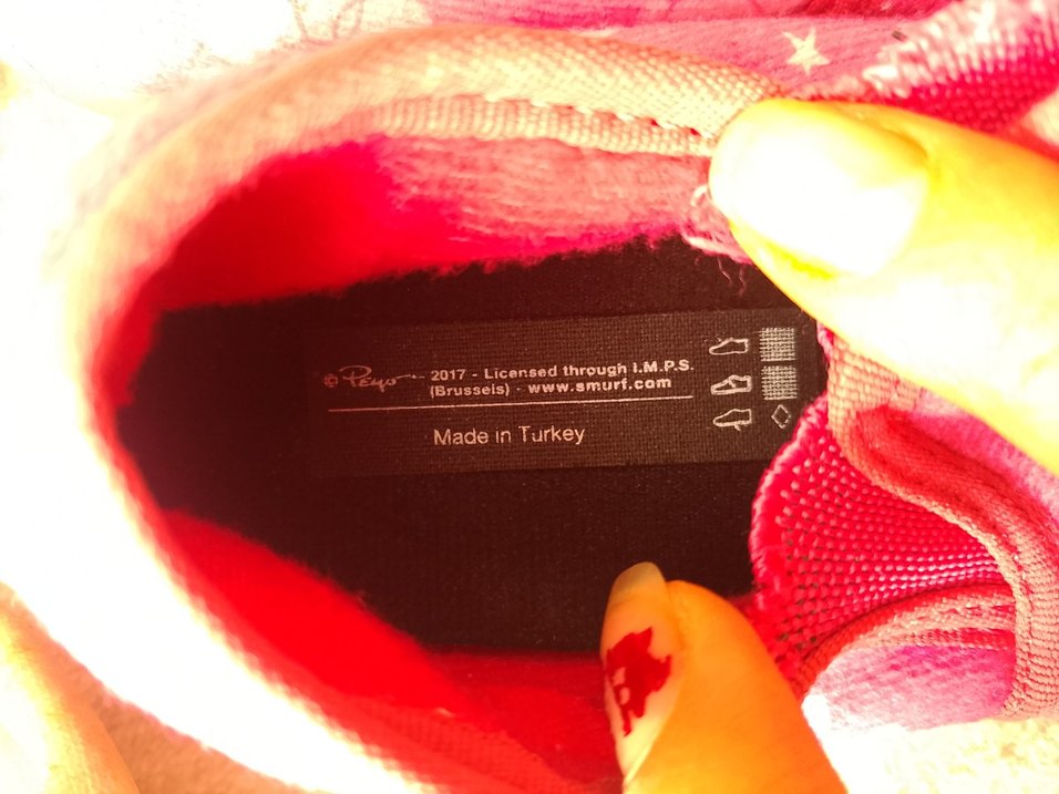 Renkli Baskılı Kız Çocuk Ev Terliği - Görsel 3