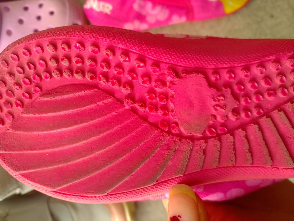 Renkli Baskılı Kız Çocuk Ev Terliği - Görsel 2