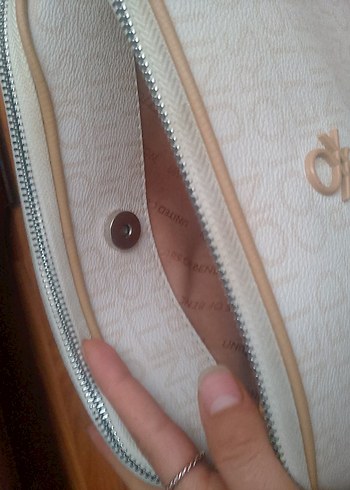 BENETTON Beyaz Deri Kadın çanta - Görsel 3