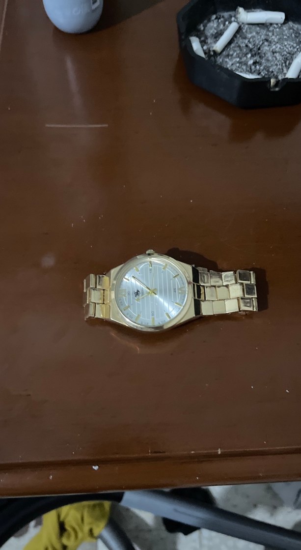 Altın Renkli Klasik  kadın Saati - Görsel 3