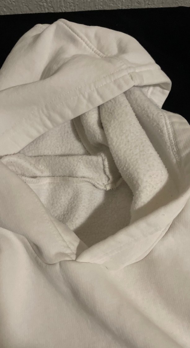 Beyaz Baskılı Kapüşonsuz Erkek Sweatshirt - Görsel 3