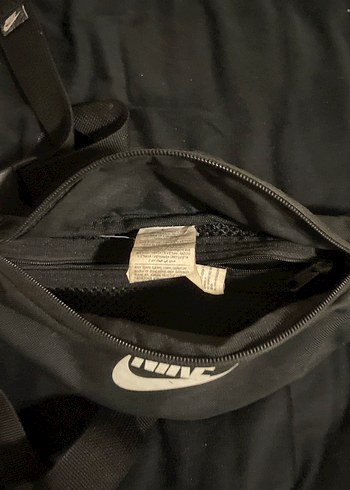 Nike Siyah Baskılı Kemerli Bel Çantası - Görsel 2