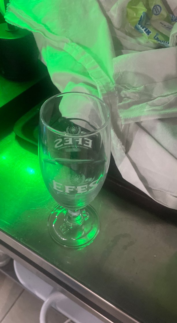 Yeşil Efes Bira Bardağı - Görsel 2