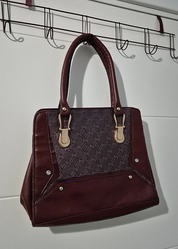 Bordo Kadın Çanta - Görsel 2