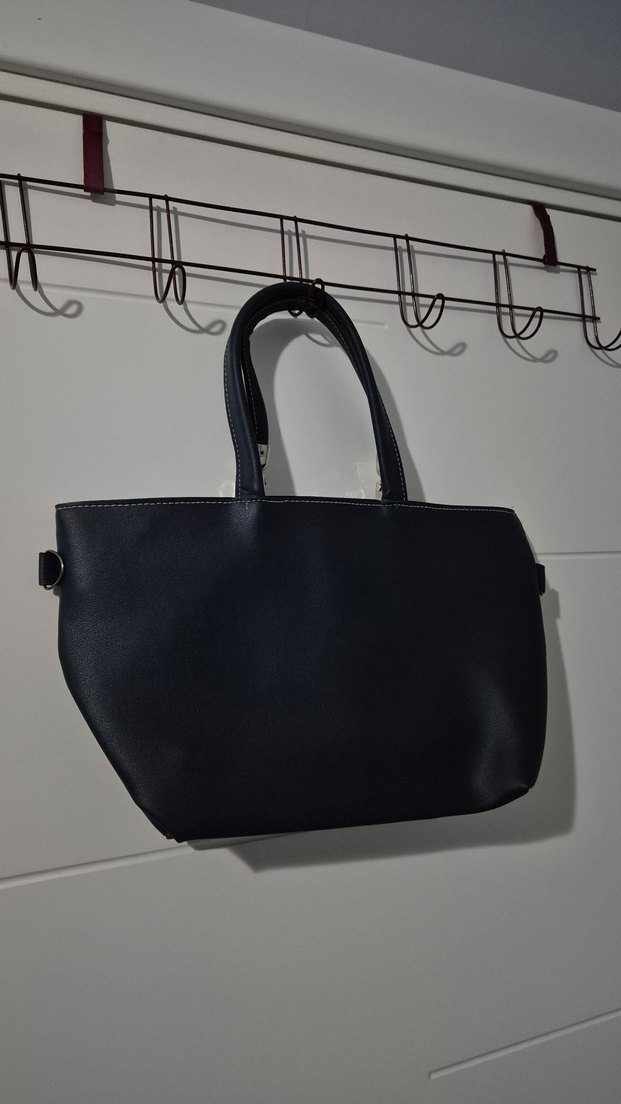 Koyu Mavi Kadın Çantası - Görsel 3