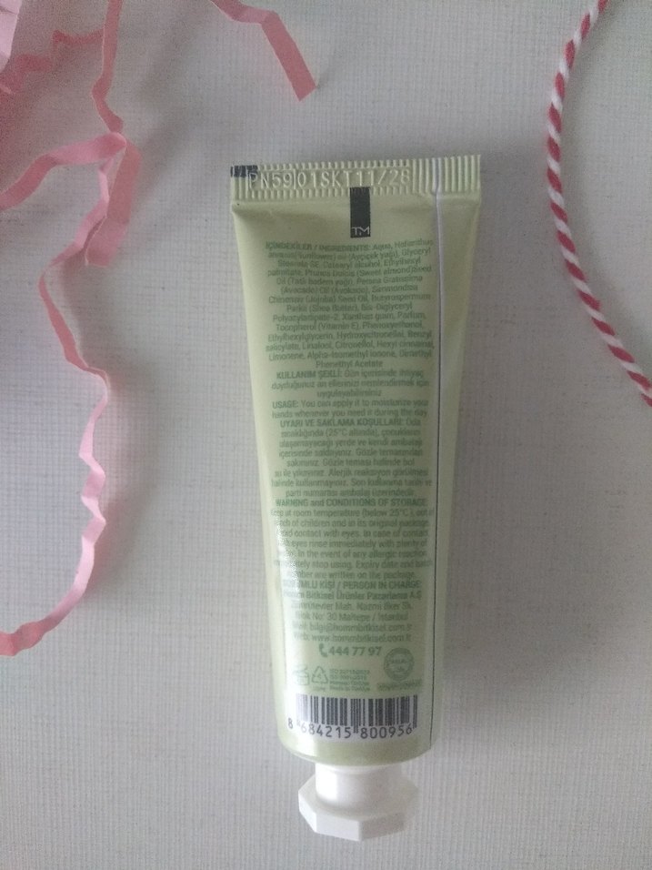 Homm Avokado Özlü El Kremi 30 ml - Görsel 2