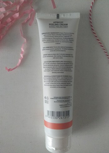 Homm Kayısılı Peeling Kremi 100 ml - Görsel 2