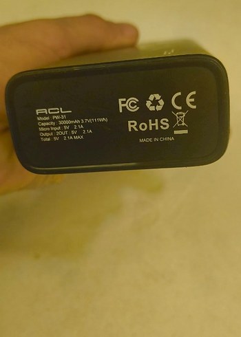 ACL Dijital Gösterge Powerbank 30 binlik - Görsel 2