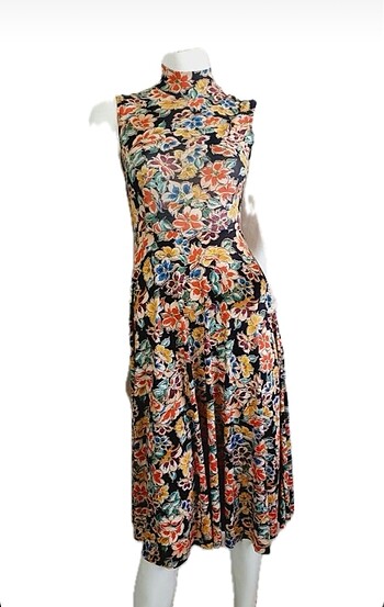 Zara Çiçek Desenli Elbise