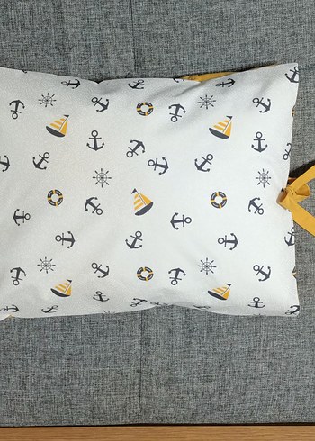 Çocuklar için Deniz Temalı Yastık ve yastık kılıfı - Görsel 2