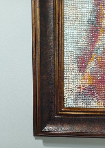 elmas boyama çerçeveli tablo - Görsel 3