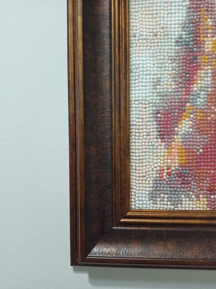 elmas boyama çerçeveli tablo - Görsel 3